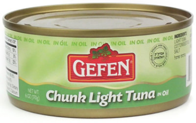 Gefen Chunk Lite Tuna - 6 Oz