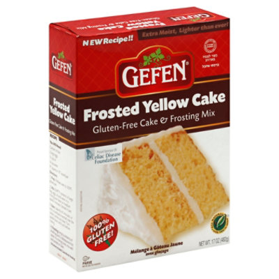 Gefen Yellow Cake Mix W Frosng 17 Oz Randalls