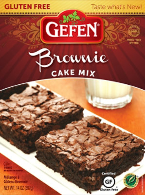 Gefen Brownie Cake Mix - 14 Oz