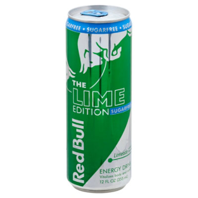 Red Bull Lime Edition - 12 Fl. Oz. - Image 1