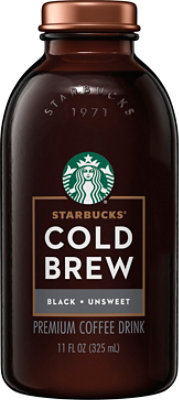 Starbucks Cold Brew Coffee Drink Black Unsweetened - 11 Fl. Oz. - Image 2