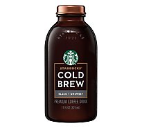 Starbucks Cold Brew Coffee Drink Black Unsweetened - 11 Fl. Oz.