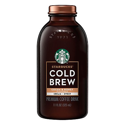 Starbucks Cold Brew Cocoa & Honey With Cream - 11 Fl. Oz. - Image 3