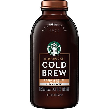 Starbucks Cold Brew Cocoa & Honey With Cream - 11 Fl. Oz. - Image 2