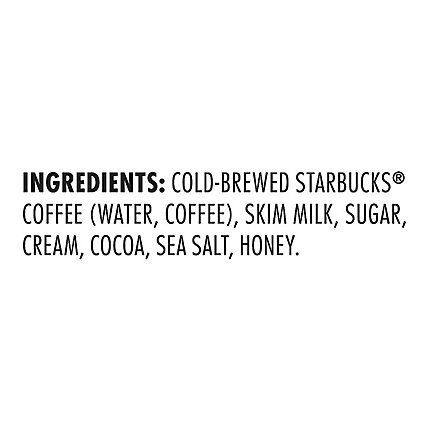 Starbucks Cold Brew Cocoa & Honey With Cream - 11 Fl. Oz. - Image 5