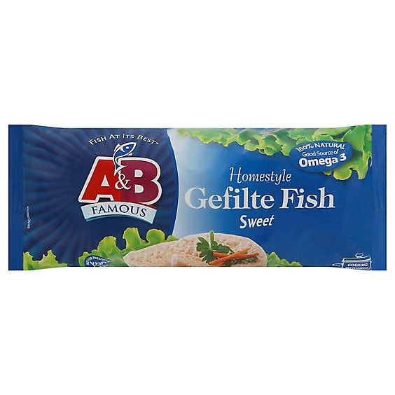 A&B Famous Sweet Gefilte Fish - 20 Oz
