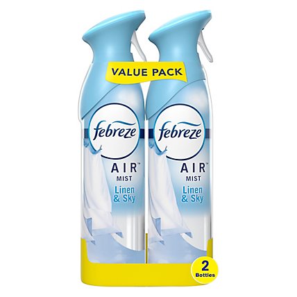 Febreze AIR Air Freshener Odor Eliminating Linen & Sky Value Pack - 2-8.8 Oz - Image 2
