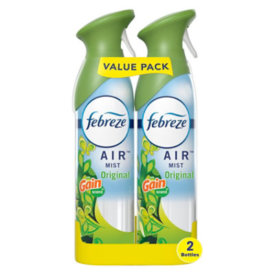 Febreze Air Mist Original With Gain Scent Pack - 2-8.8 Oz - Image 1