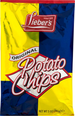 Liebers Potato Chips Original - 5 Oz - Image 2