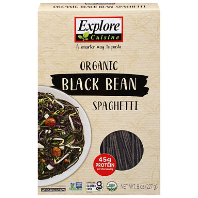 Explore Cuisine Bean Pasta Organic Spaghetti Black Bean Box - 8 Oz - Image 3