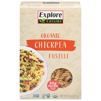 Explore Cuisine Pulse Pasta Organic Chickpea Fusilli Box - 8 Oz - Image 3