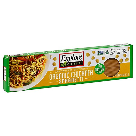Explore Cuisine Pulse Pasta Organic Spaghetti Chickpea Box - 8 Oz