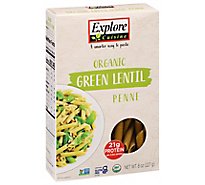 Explore Cuisine Pulse Pasta Organic Penne Green Lentil Box - 8 Oz