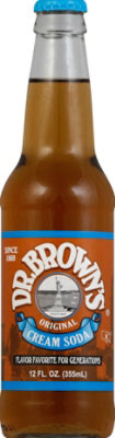 Dr Browns Soda Cream Soda - 12 Fl. Oz. - Image 2