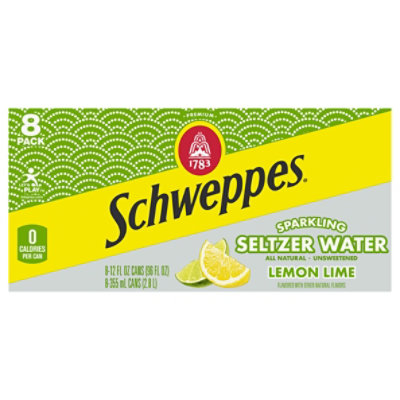 Schweppes Lemon Lime Spk - 8-12 Fl. Oz. - tomthumb
