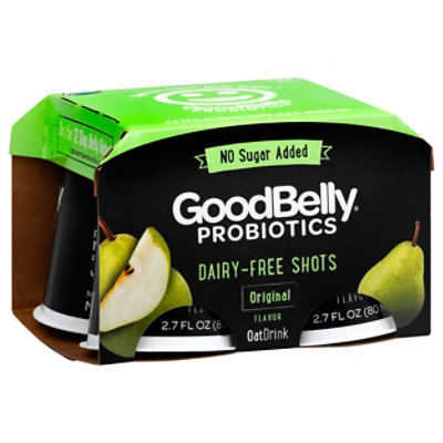 Goodbelly Probiotic Drink Strt Shot Pln - 2.7 Oz