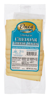 Oneg Slcd Smk Cheddar Cheese - 5 Oz