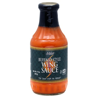 Mikee Buffalo Style Wing Sce - 17 Oz - Image 1