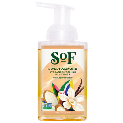 South Of France Hand Wash Foam Almnd Grmn - 8 Fl. Oz. - Image 3