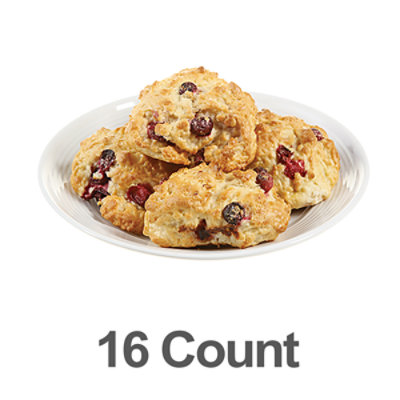 Bakery Scone Mini Cranberry Orange 16 Count - Each