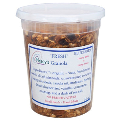 Neecys Homemade Granola Blueberry - 14 Oz - Image 1