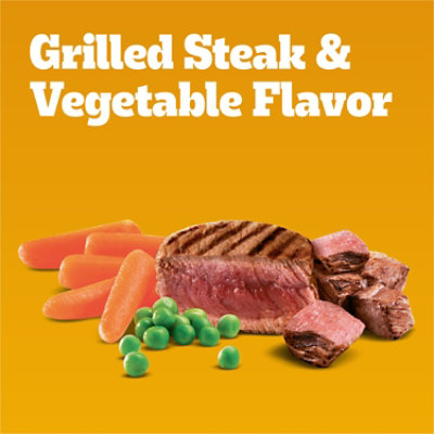 Pedigree Complete Nutrition Grilled Steak & Vegetable Small Dog Adult Dry Dog Food - 3.5 Lbs - Image 3