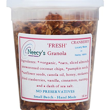 Neecys Homemade Granola Cranberry - 14 Oz - Image 2