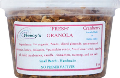 Neecys Granola Cranberry Homemade - 7 Oz - Image 2