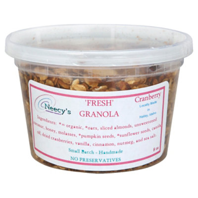 Neecys Granola Cranberry Homemade - 7 Oz - Image 1