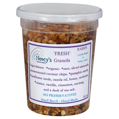 Neecys Homemade Granola Raisin - 14 Oz - Image 1
