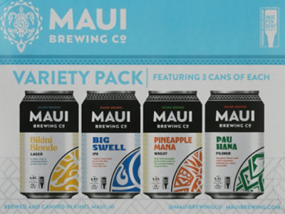 Maui Brewing Variety Pack In Cans - 12-12 Fl. Oz. - Image 4