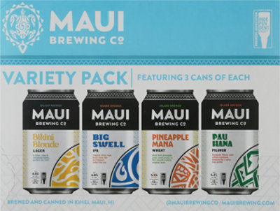 Maui Brewing Variety Pack In Cans - 12-12 Fl. Oz. - Image 2