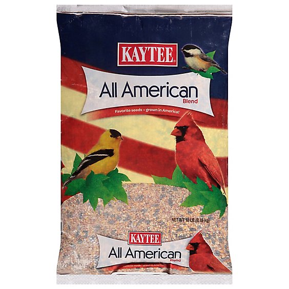 Kaytee Pet Food Wild Bird All American Blend Bag - 18 Lb