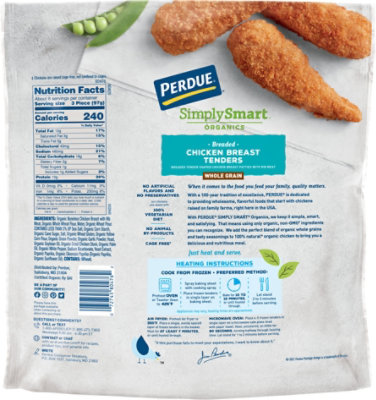 PERDUE Simply Smart Organics Whole Grain Chicken Breast Tenders - 29 Oz - Image 6