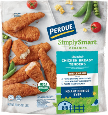 PERDUE Simply Smart Organics Whole Grain Chicken Breast Tenders - 29 Oz - Image 2