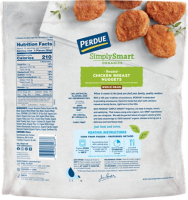 PERDUE Whole Grain Breaded Chicken Breast Nuggets Fully Cooked Frozen Meal - 29 Oz - Image 6