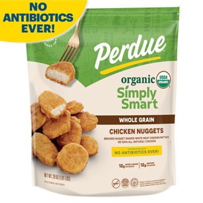 PERDUE Whole Grain Breaded Chicken Breast Nuggets Fully Cooked Frozen Meal - 29 Oz - Image 2