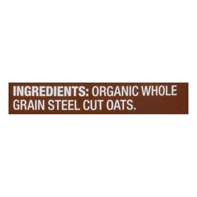 O Organics Oats Steel Cut - 24 Oz - Image 4