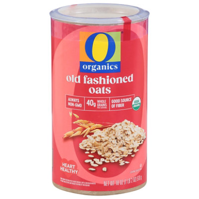 O Organics Oats Old Fashioned - 18 Oz