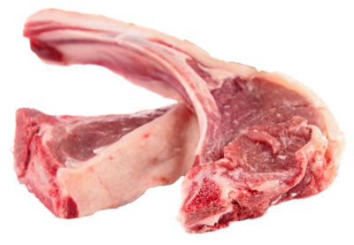 Meat Counter Lamb Rib Chop Service Case - 1 LB