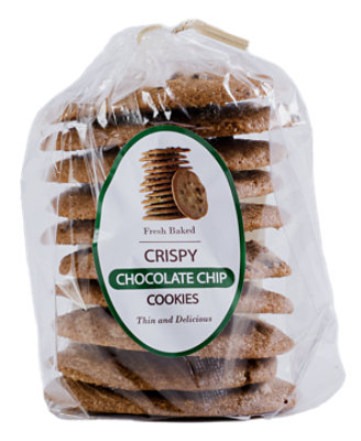 Crispy Chocolate Chip Cookies - 10 Count - Image 1