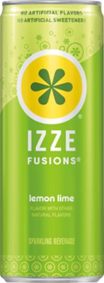 IZZE Fusions Beverage Sparkling Lemon Lime - 12 Fl. Oz. - Image 2