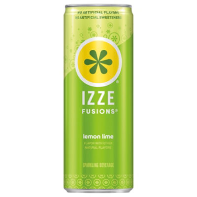 IZZE Fusions Beverage Sparkling Lemon Lime - 12 Fl. Oz. - Image 1