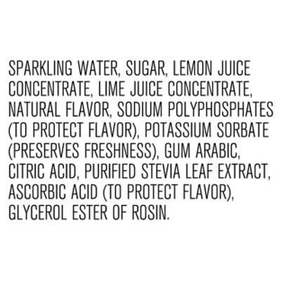 IZZE Fusions Beverage Sparkling Lemon Lime - 12 Fl. Oz. - Image 5