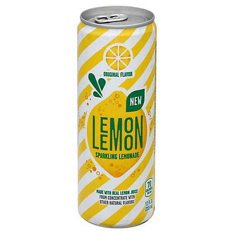 LEMON LEMON Lemonade Sparkling Original Flavor - 12 Fl. Oz.