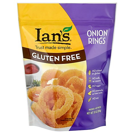 Ians Onion Rings Gluten Free - 10 Oz