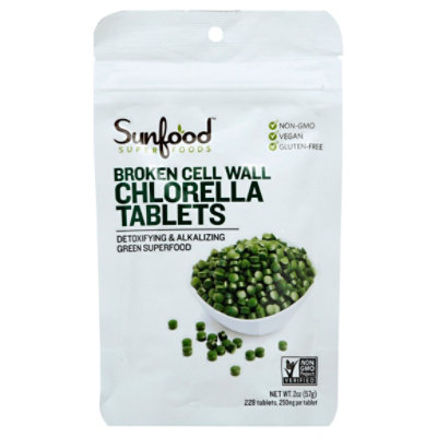 Chlorella Tablets - 2 Oz - Image 1