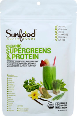 Supergreens And Protein - 8 Oz - Image 2