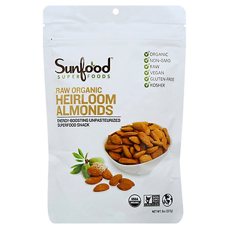 Almonds Shelled - 8 Oz