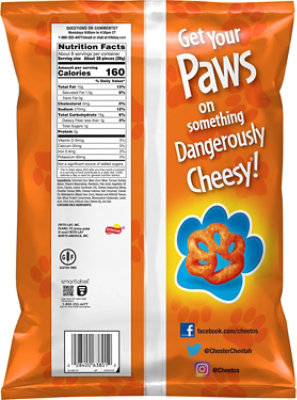 CHEETOS Snacks Cheese Flavored Paws - 7.5 Oz - Image 6